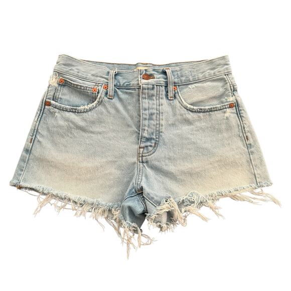 Madewell Relaxed Denim Shorts Cut Off Shorts Women’s Size 25